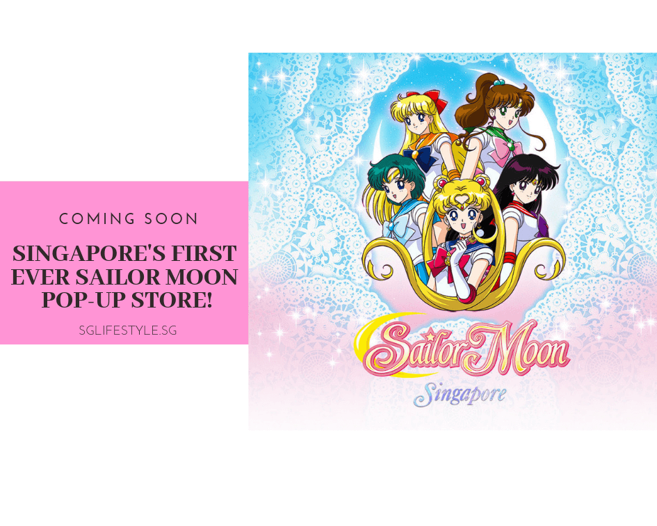 sailor moon pop up store singapore