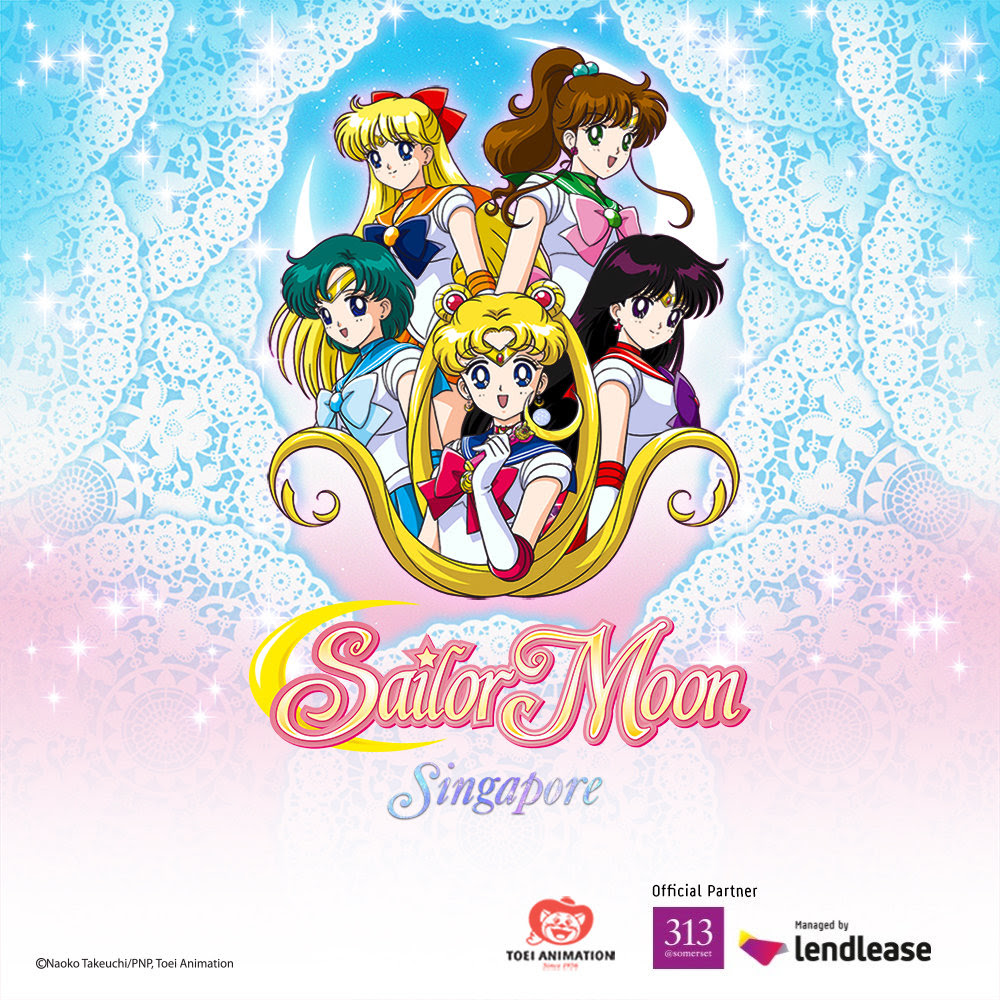 sailor moon pop up store singapore