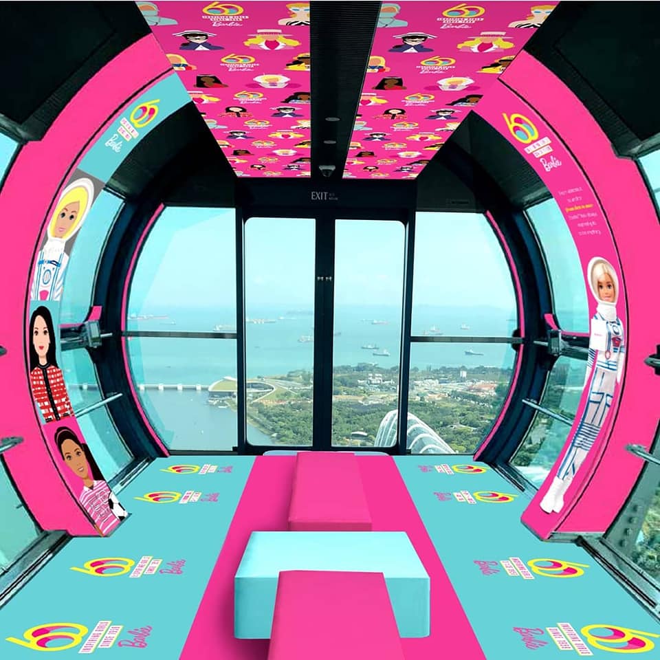 singapore flyer barbie