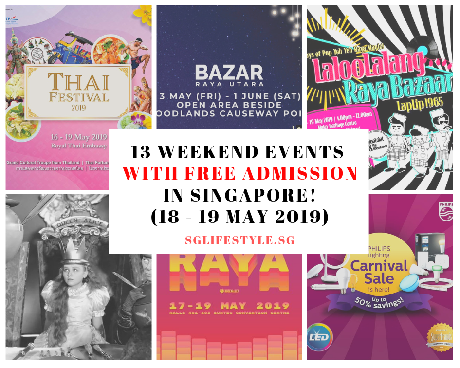 weekend events singapore