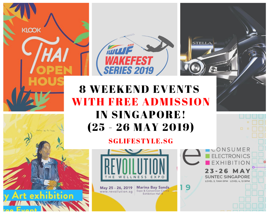 weekend events singapore 2019