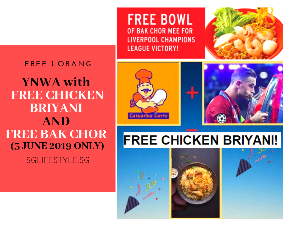 YNWA free food