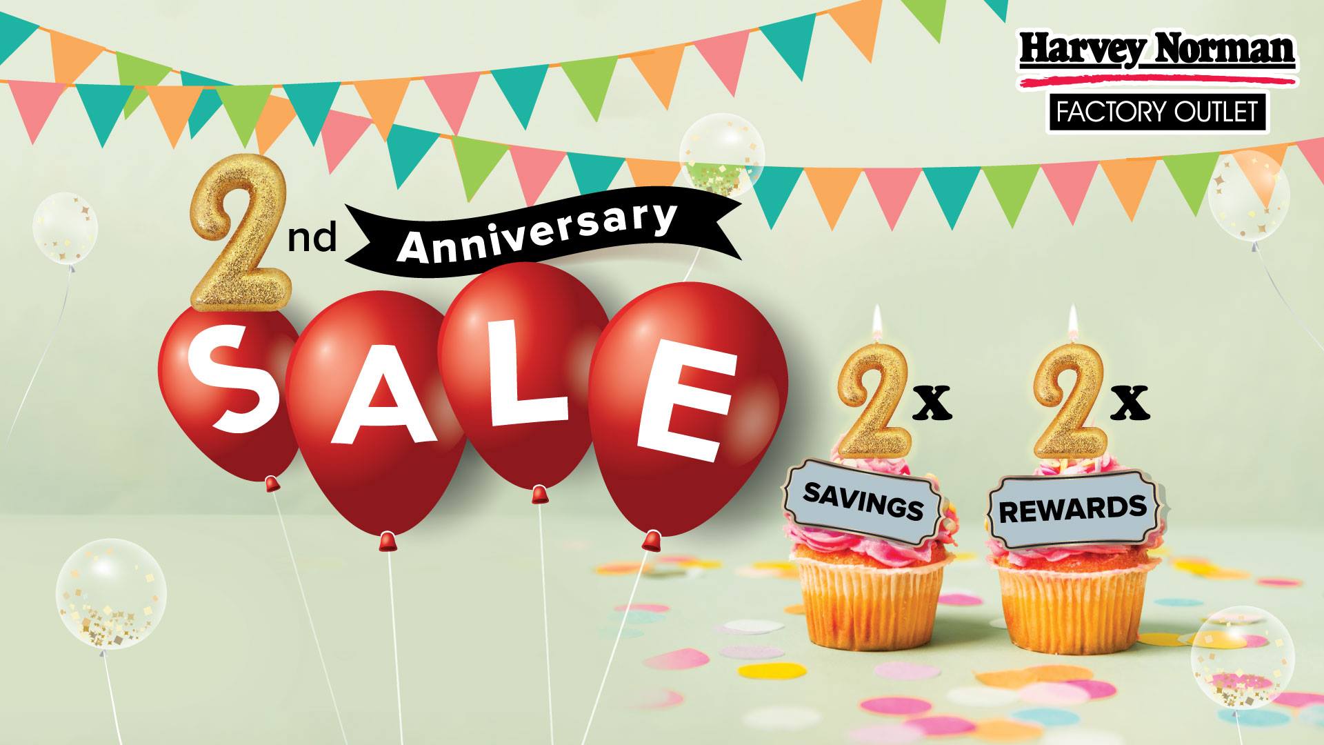 Harvey Norman Factory Outlet Sale