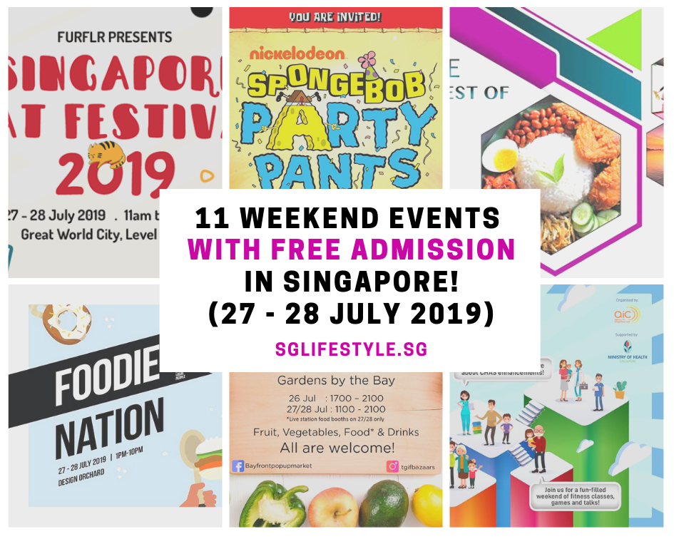 weekend events free admission