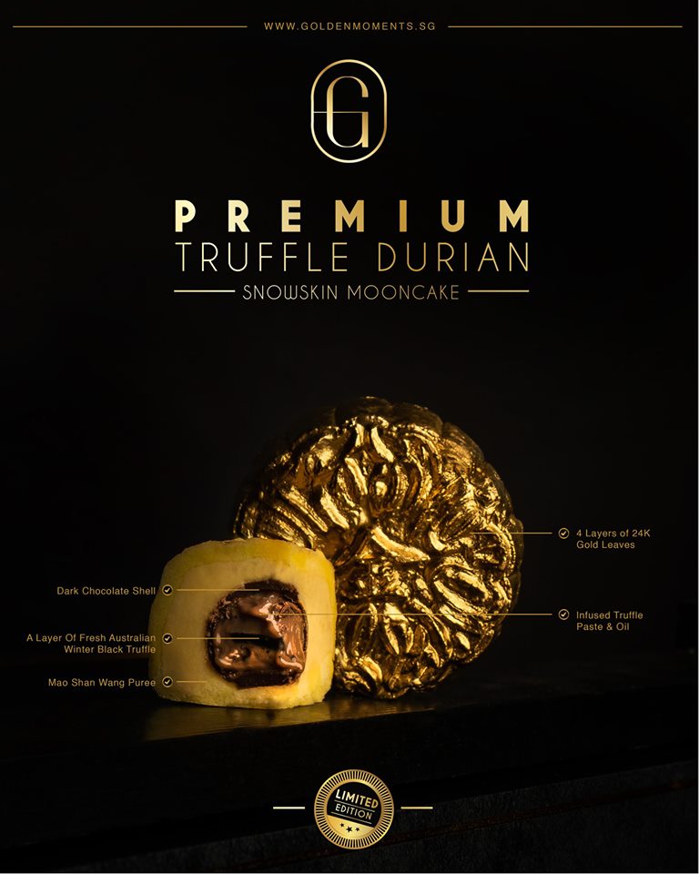 Golden Moments Truffle Mooncake