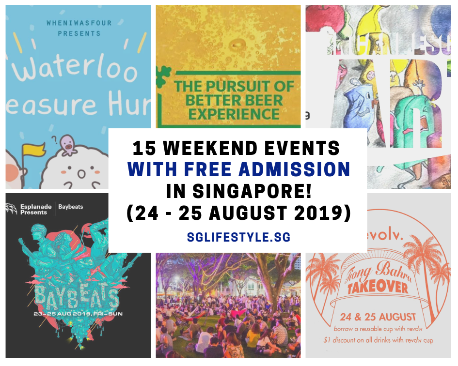 weekend events singapore august 2019