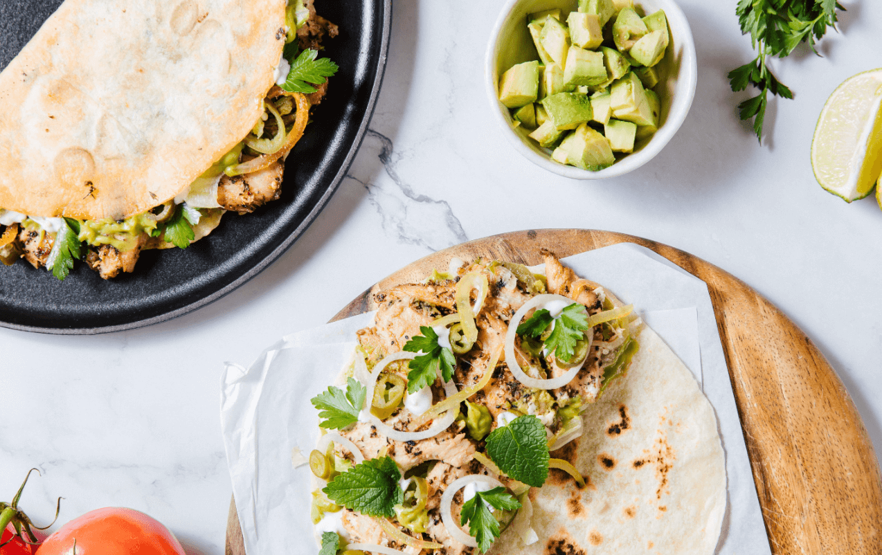 Grilled Heura Tortilla