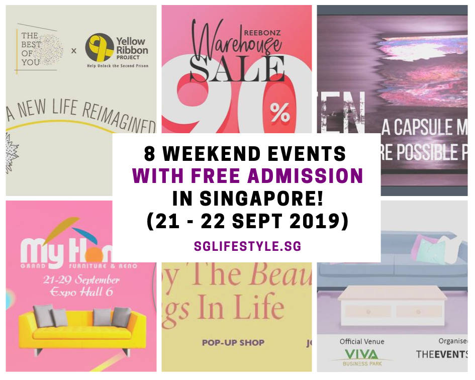 weekend events singapore grand prix 2019