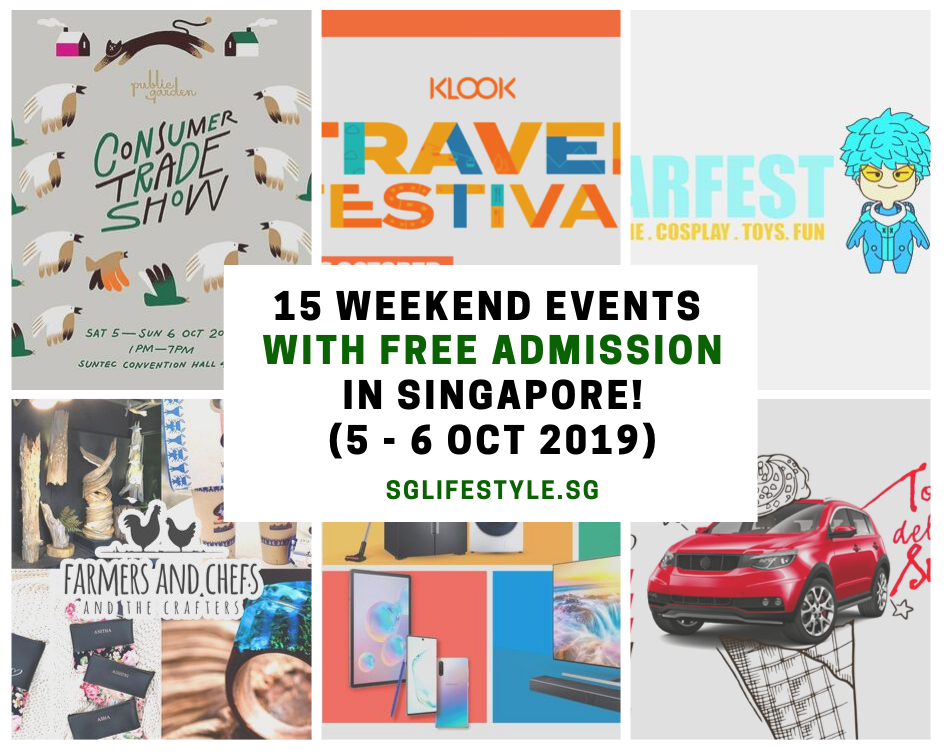 weekend what to do singapore oct 2019