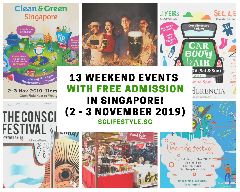 weekend events singapore nov 2019