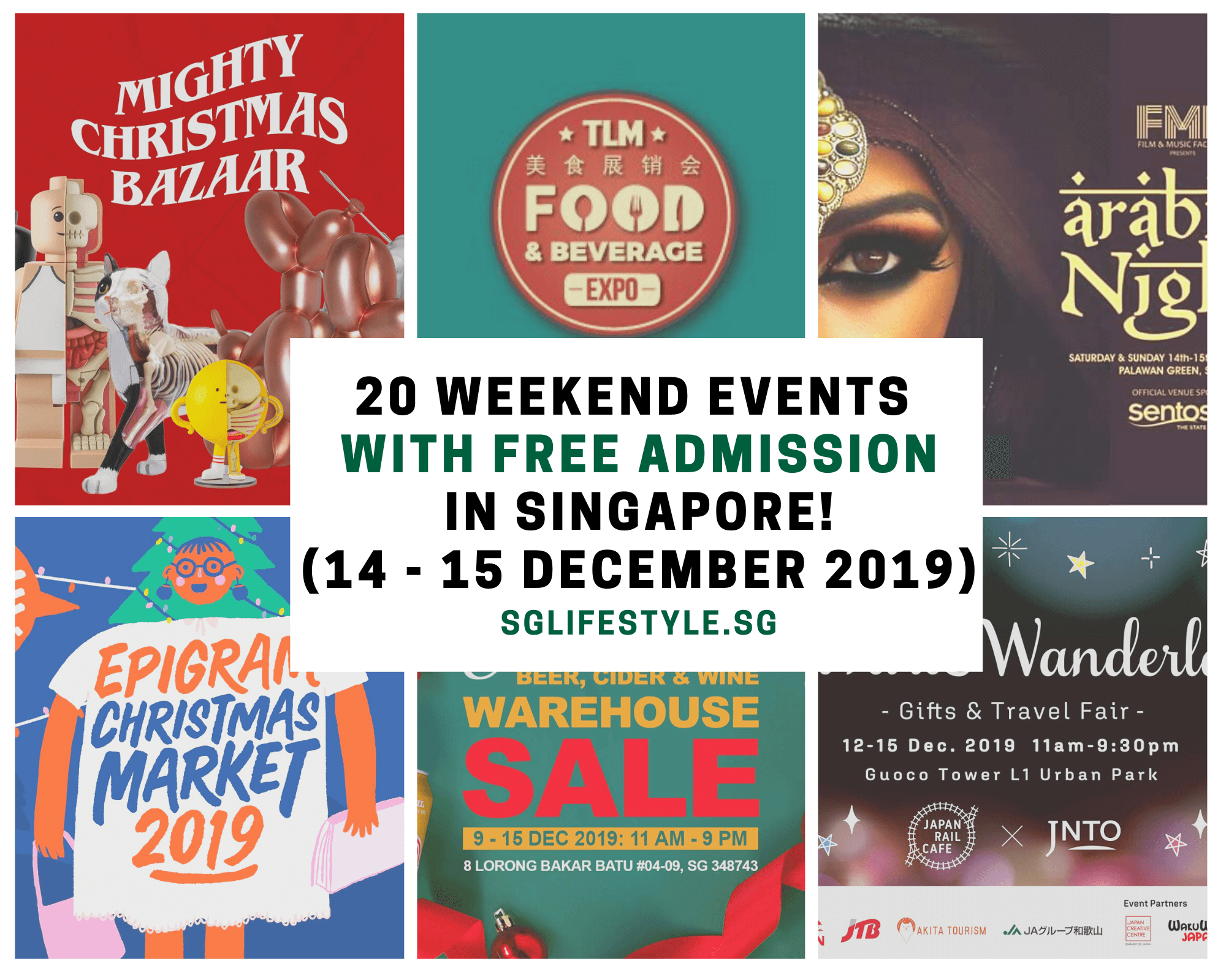 weekend events singapore dec 2019