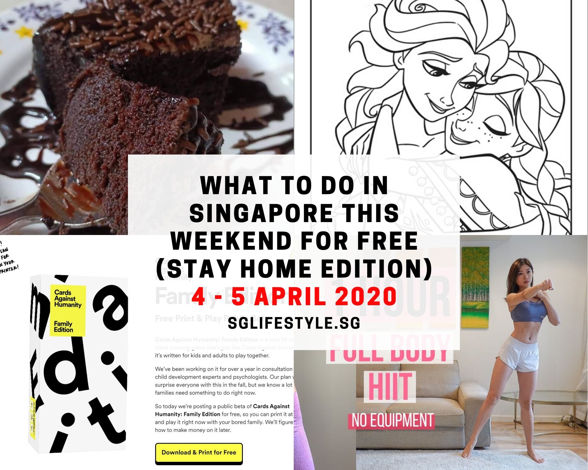 weekend singapore stay at home april 2020