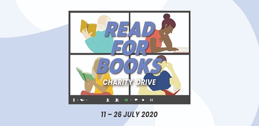 read for books charity drive