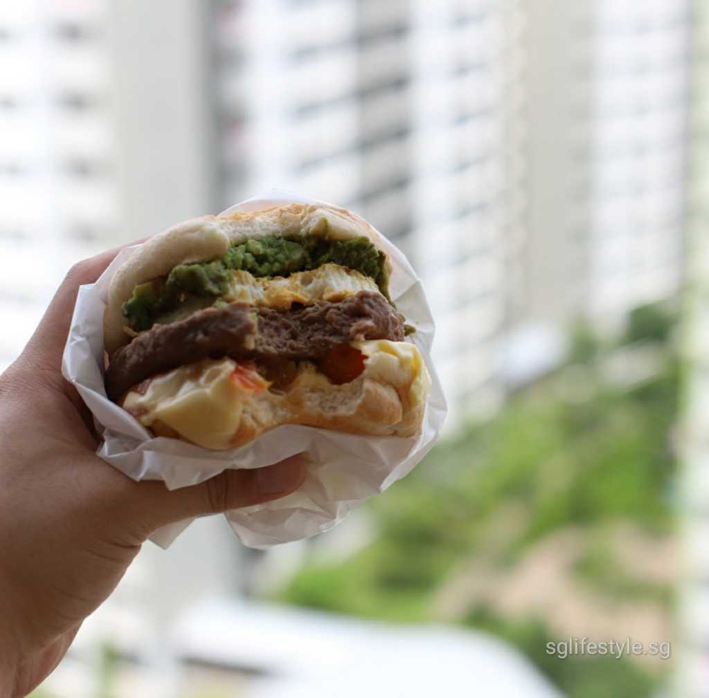 Guacamole Wagyu Burger from MOS Burger