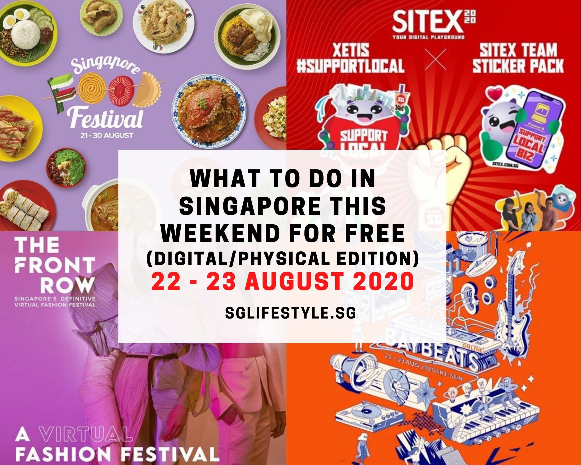 weekend events digital events singapore august 2020