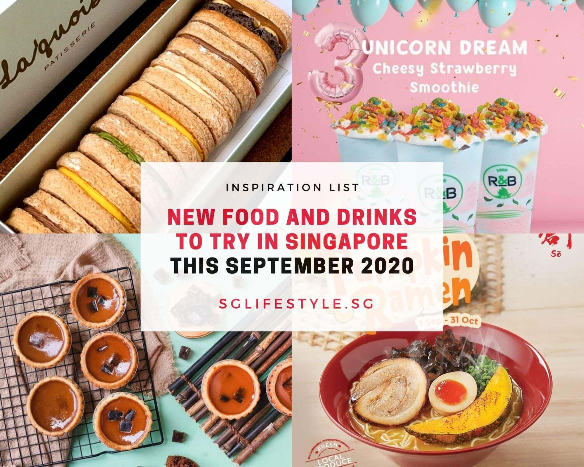 new food drinks singapore september 2020