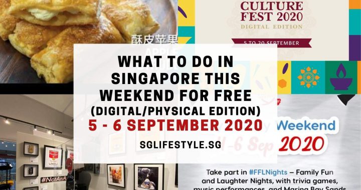 what to do in singapore weekend september 2020