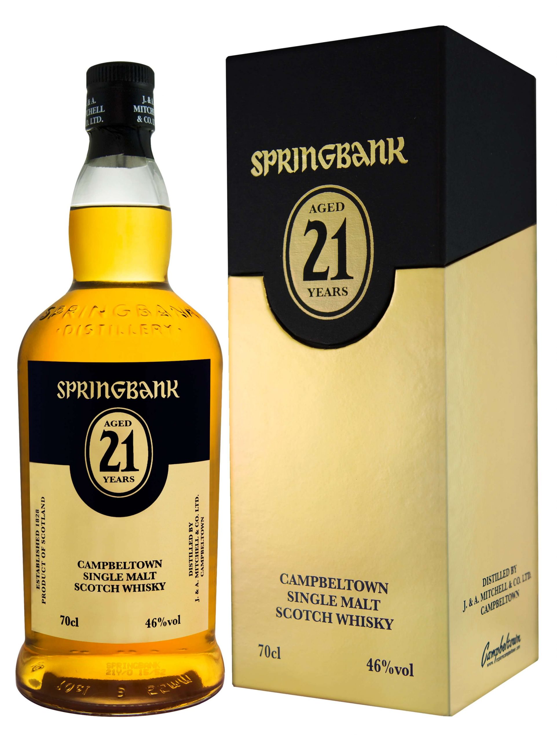 Springbank 21 Year Old Whisky