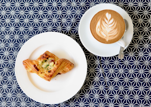 Danish Pastry Paired With Coffee