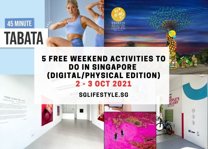 weekend activities 2 - 3 oct