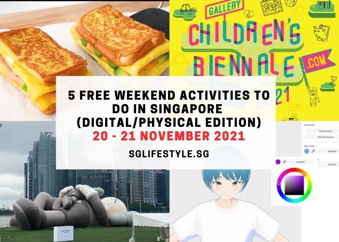 weekend what to do singapore 20 - 21 nov