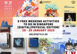what to do in singapore this week 28-29 jan 2023
