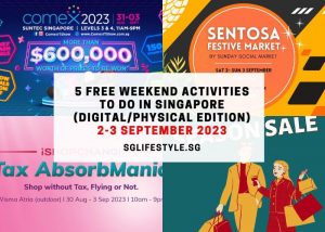 what to do singapore 2-3 sept 2023