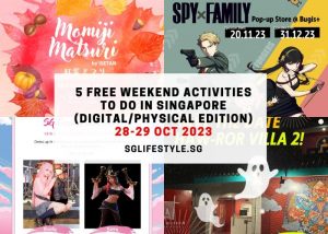 free activities singapore 28-29 oct 2023