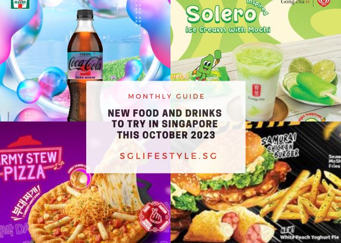 new food drinks singapore oct 2023