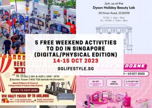 weekend what to do singapore 14-15 october