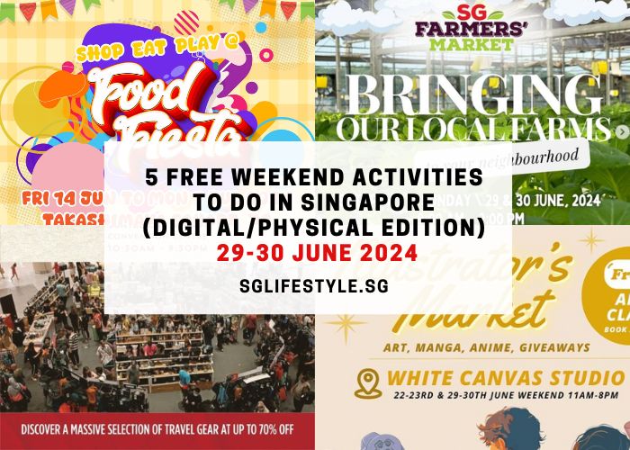 weekend singapore 29-30 june 2024