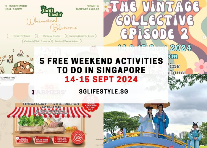 weekend activities singapore 14-15 sept 2024