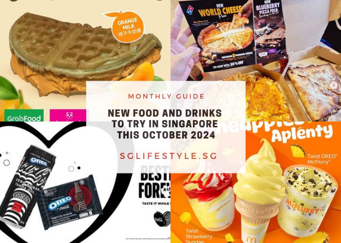 10 NEW FOOD AND DRINKS TO TRY IN SINGAPORE THIS OCTOBER 2024