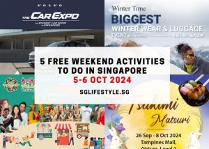 weekend what to do singapore 5-6 oct 2024