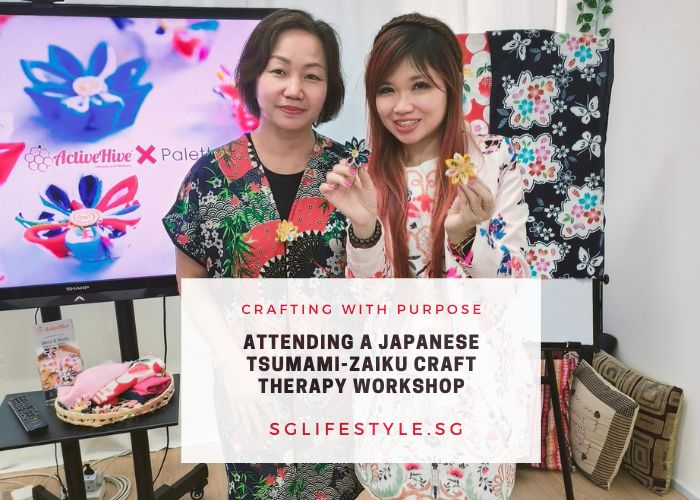 Japanese Tsumami-zaiku Craft Therapy Workshop