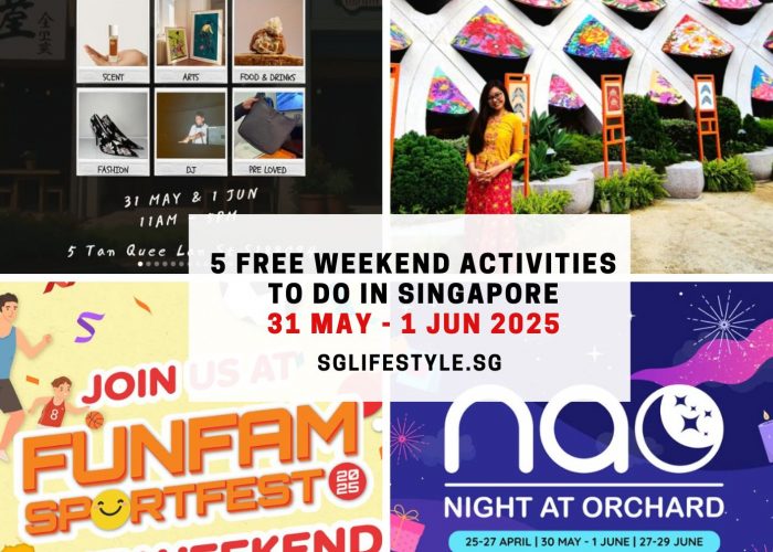 5 FREE Activities to do in Singapore this Weekend (31 May – 1 June 2025)