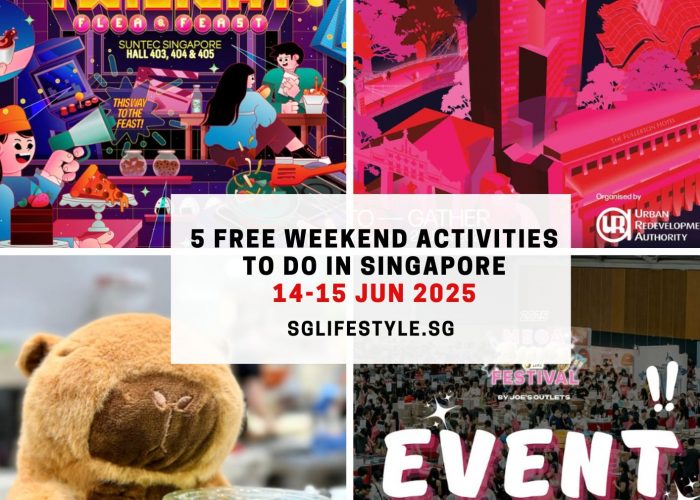 5 FREE Activities to do in Singapore this Weekend (14 – 15 June 2025)
