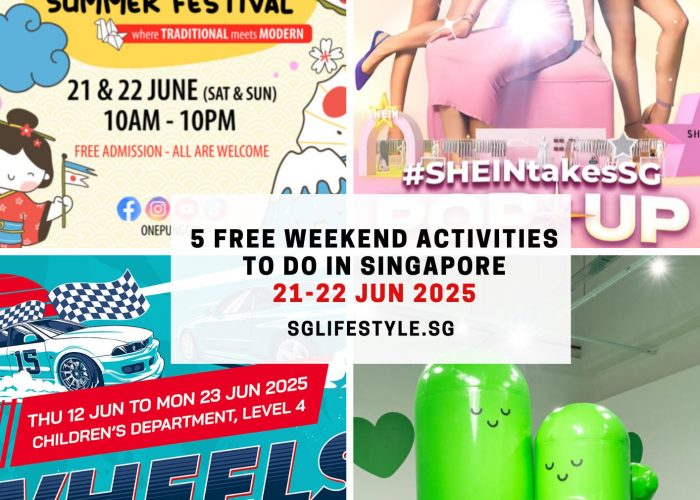 5 FREE Activities to do in Singapore this Weekend (21 – 22 June 2025)