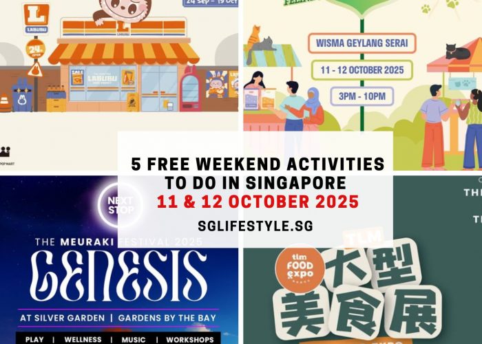 what to do singapore 11-12 oct 2025