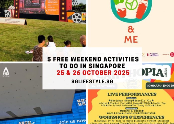 what to do singapore 25-26 oct 2025