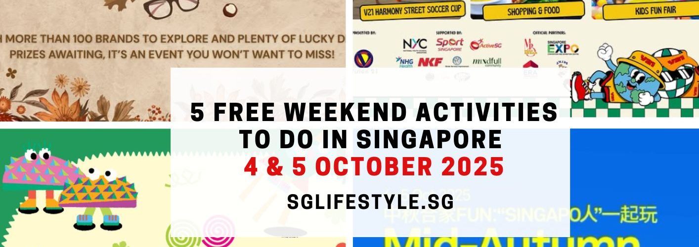 what to do singapore 4 & 5 oct 2025