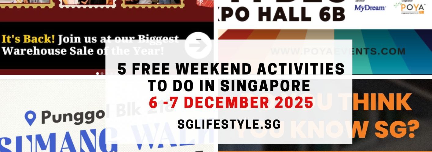 what to do singapore 6 & 7 dec 2025
