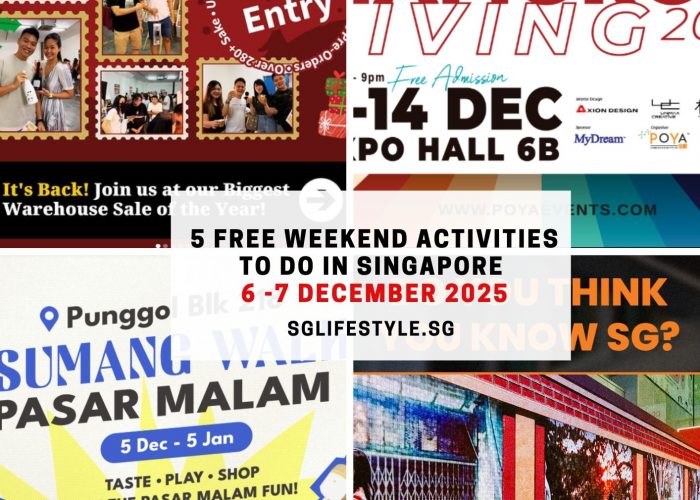 what to do singapore 6 & 7 dec 2025