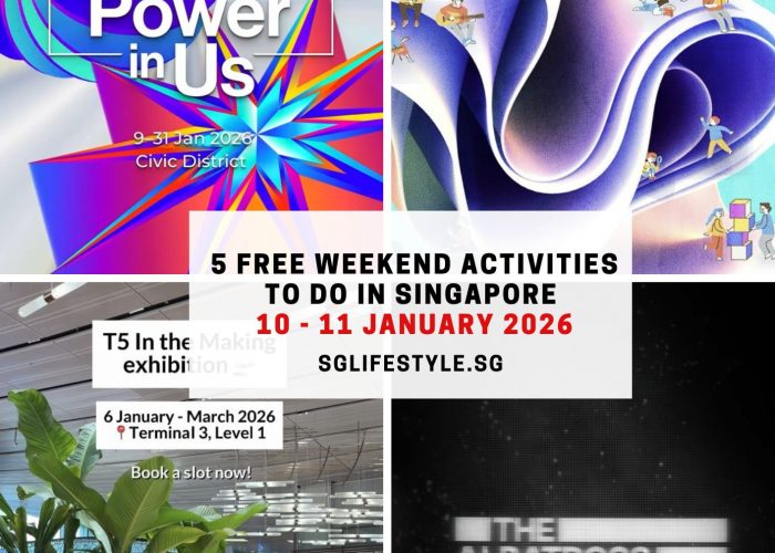 5 FREE Activities to do in SG this Weekend (10 - 11 January 2026)